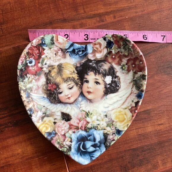 Limited Edition Goodness & Hope Heart Plate 1994 - Picture 6 of 6